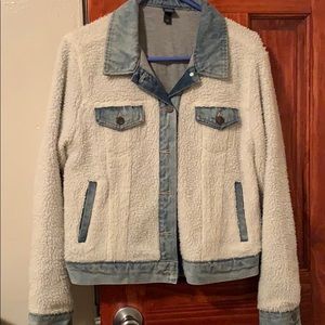 Sherpa Denim Jacket